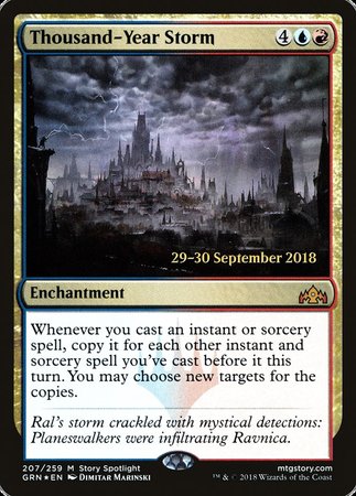 Thousand-Year Storm [Guilds of Ravnica Promos] | GnG Games