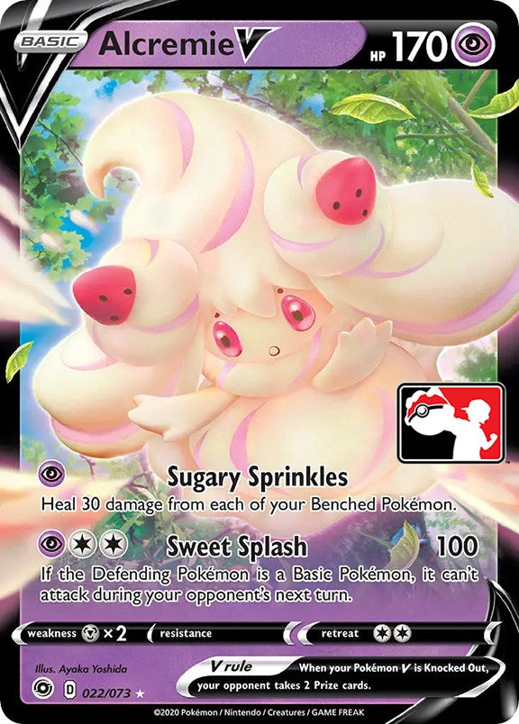 Alcremie V (22/73) [Prize Pack Series One] | GnG Games