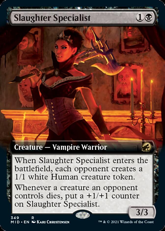 Slaughter Specialist (Extended) [Innistrad: Midnight Hunt] | GnG Games