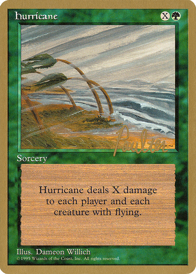 Hurricane (Preston Poulter) [Pro Tour Collector Set] | GnG Games