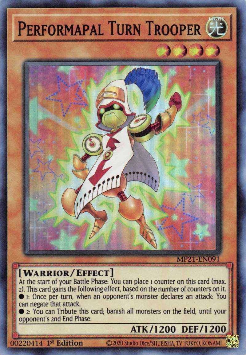 Performapal Turn Trooper [MP21-EN091] Super Rare | GnG Games