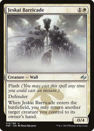 Jeskai Barricade [Fate Reforged] | GnG Games