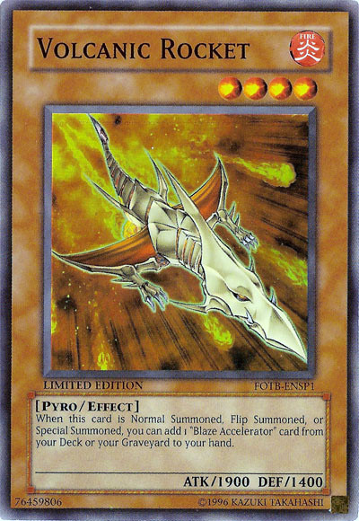 Volcanic Rocket [FOTB-ENSP1] Super Rare | GnG Games