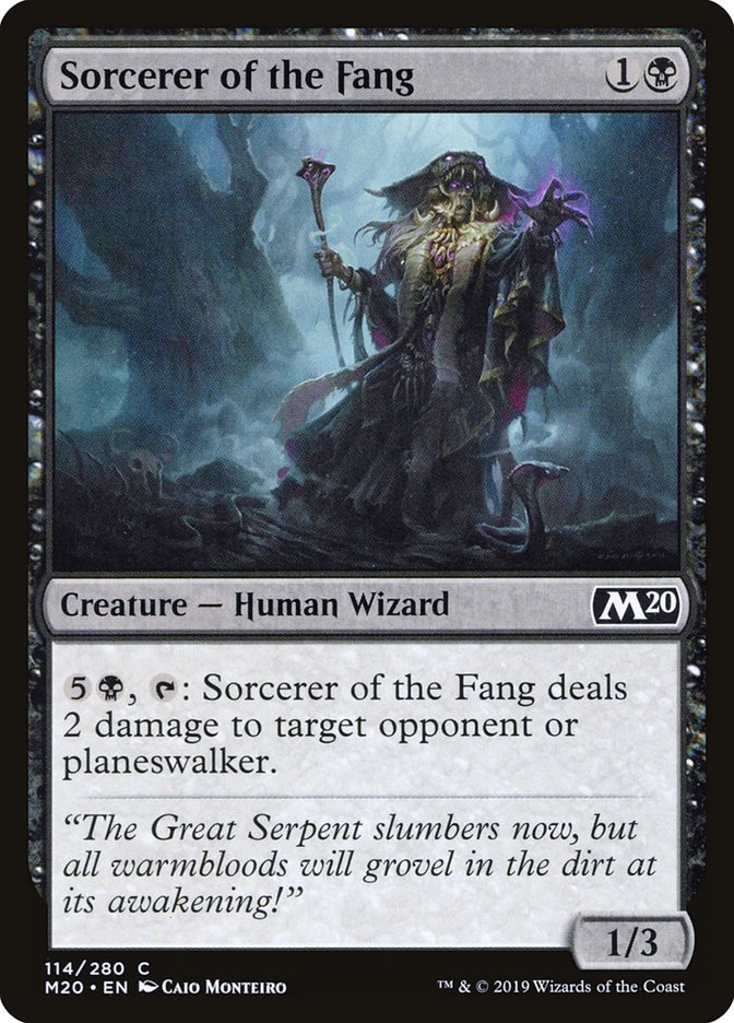 Sorcerer of the Fang [Core Set 2020] | GnG Games