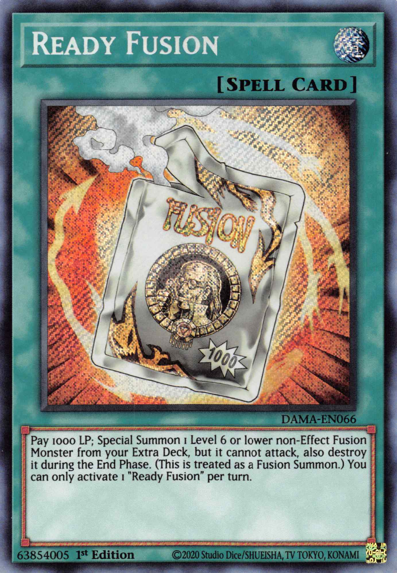 Ready Fusion [DAMA-EN066] Secret Rare | GnG Games