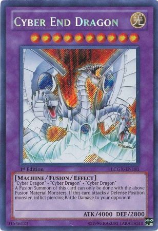 Cyber End Dragon [LCGX-EN181] Secret Rare | GnG Games