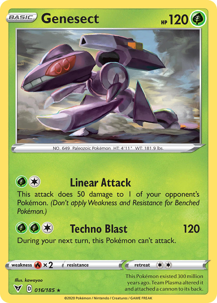 Genesect (016/185) [Sword & Shield: Vivid Voltage] | GnG Games