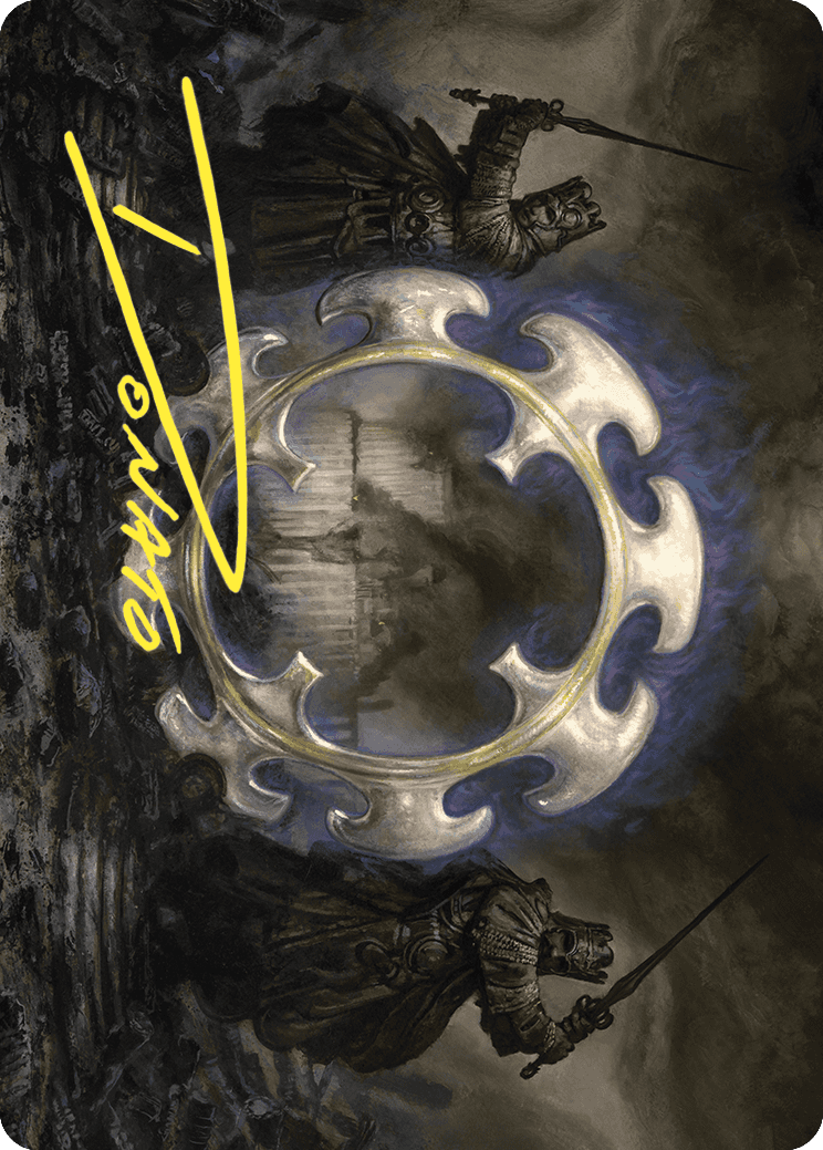 Court of Ardenvale Art Card (Gold-Stamped Signature) [Wilds of Eldraine Art Series] | GnG Games
