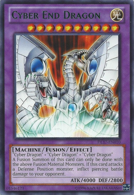 Cyber End Dragon (Green) [DL17-EN010] Rare | GnG Games