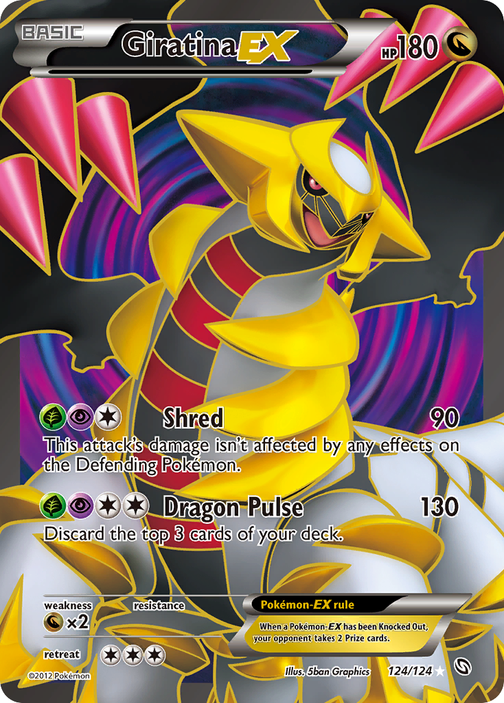 Giratina EX (124/124) [Black & White: Dragons Exalted] | GnG Games