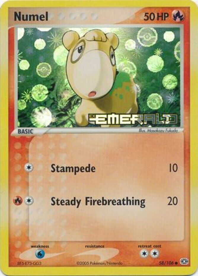 Numel (58/106) (Stamped) [EX: Emerald] | GnG Games