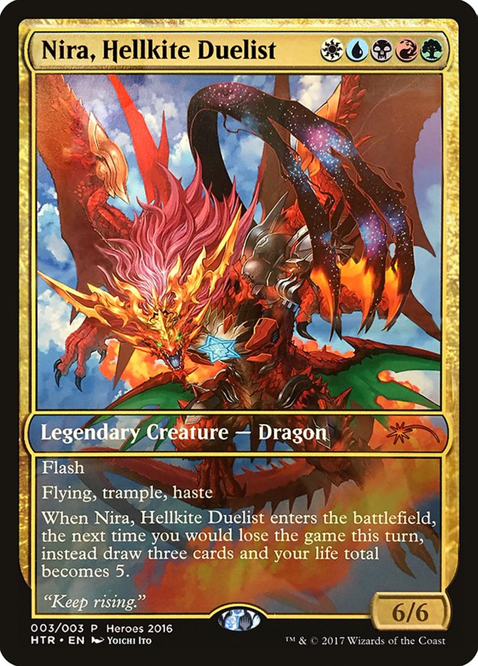 Nira, Hellkite Duelist [Unique and Miscellaneous Promos] | GnG Games