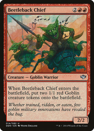 Beetleback Chief [Duel Decks: Speed vs. Cunning] | GnG Games