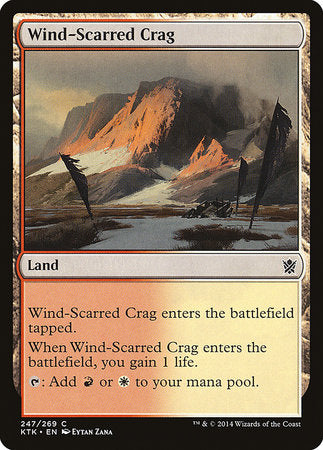 Wind-Scarred Crag [Khans of Tarkir] | GnG Games