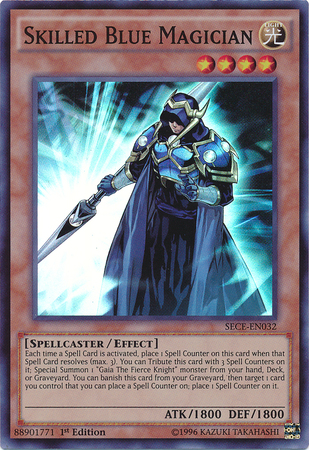 Skilled Blue Magician [SECE-EN032] Super Rare | GnG Games