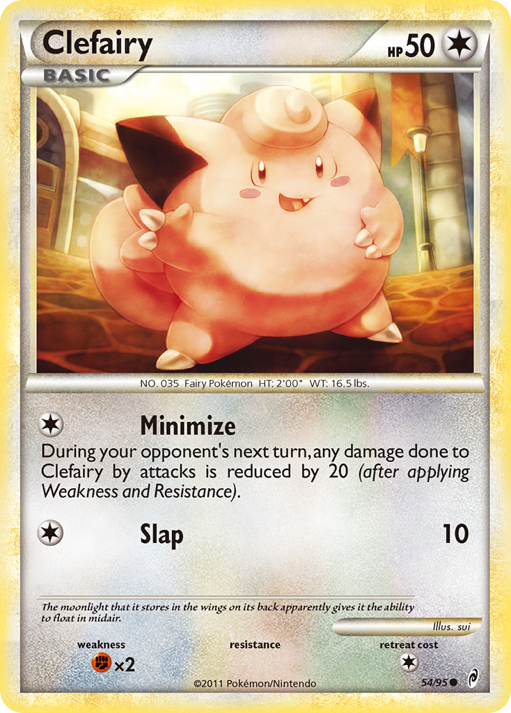 Clefairy (54/95) [HeartGold & SoulSilver: Call of Legends] | GnG Games