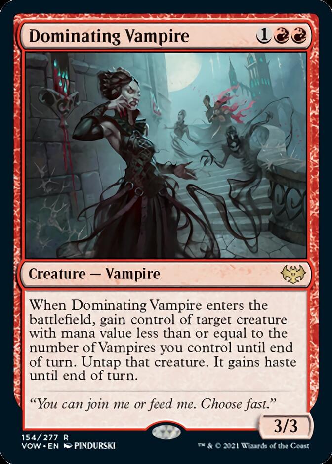 Dominating Vampire [Innistrad: Crimson Vow] | GnG Games