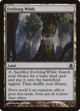 Evolving Wilds [Commander 2011] | GnG Games