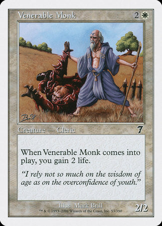 Venerable Monk [Seventh Edition] | GnG Games