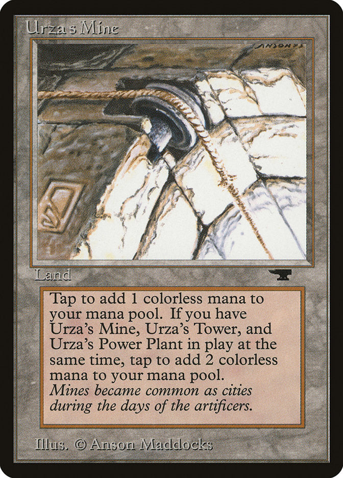 Urza's Mine (Pulley Embedded in Stone) [Antiquities] | GnG Games