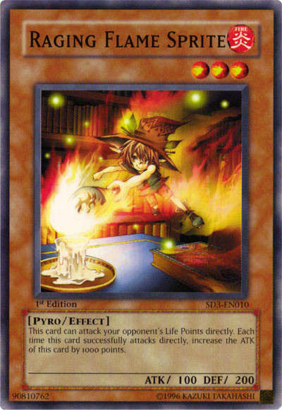 Raging Flame Sprite [SD3-EN010] Common | GnG Games