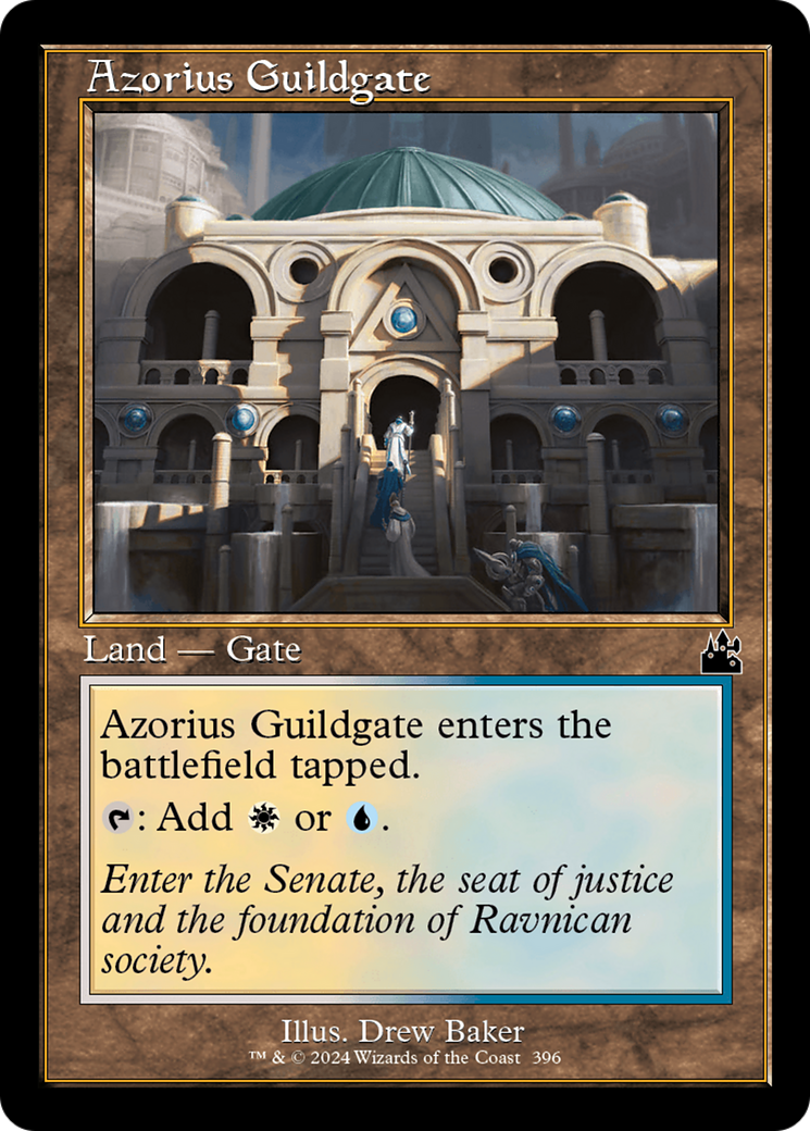 Azorius Guildgate (Retro Frame) [Ravnica Remastered] | GnG Games