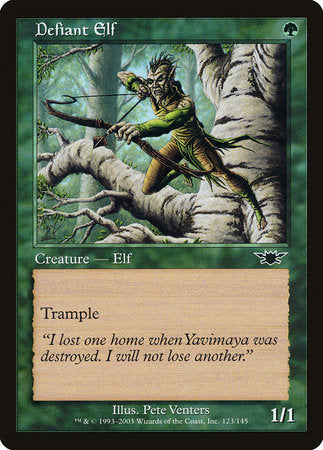 Defiant Elf [Legions] | GnG Games