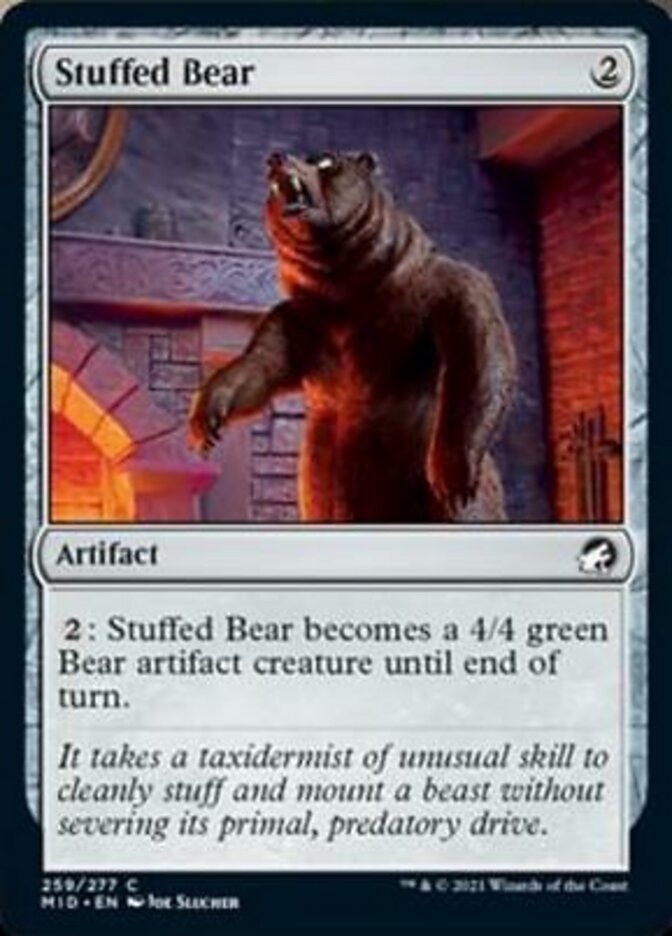 Stuffed Bear [Innistrad: Midnight Hunt] | GnG Games