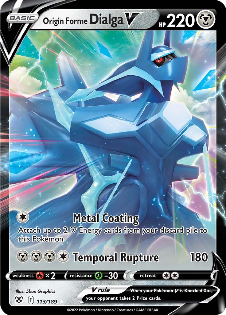 Origin Forme Dialga V (113/189) [Sword & Shield: Astral Radiance] | GnG Games