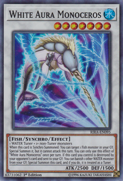 White Aura Monoceros [RIRA-EN095] Super Rare | GnG Games