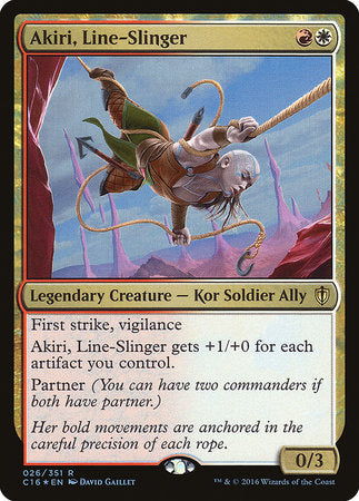 Akiri, Line-Slinger [Commander 2016] | GnG Games