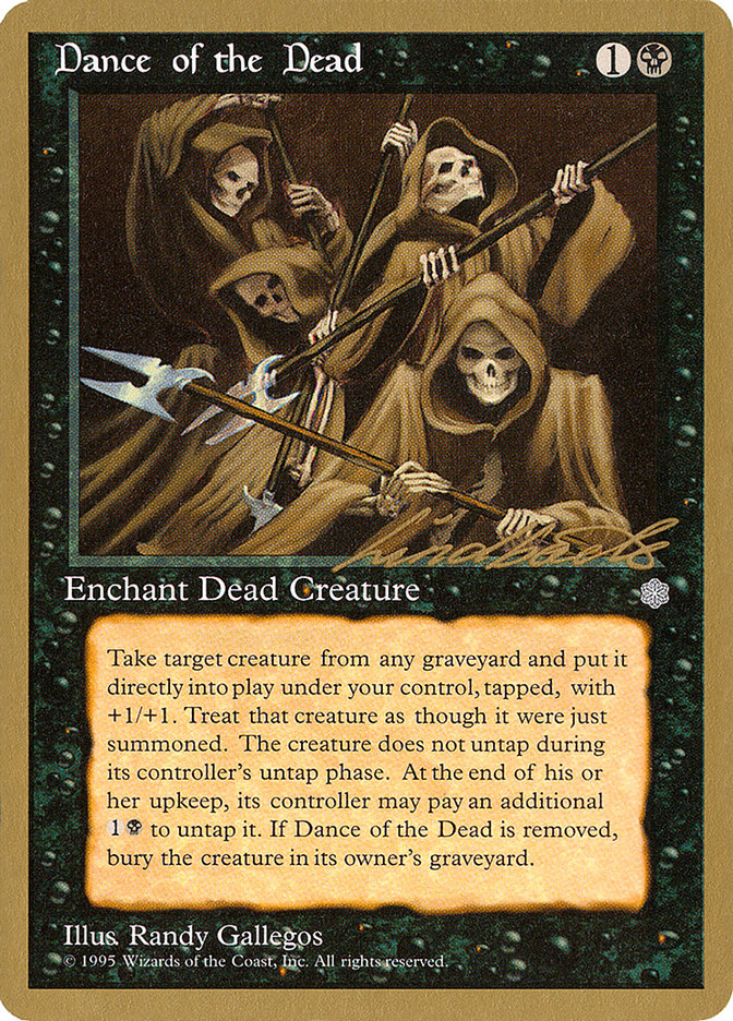 Dance of the Dead (Leon Lindback) [Pro Tour Collector Set] | GnG Games