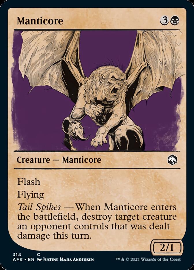 Manticore (Showcase) [Dungeons & Dragons: Adventures in the Forgotten Realms] | GnG Games