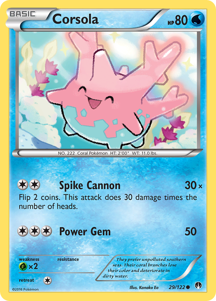 Corsola (29/122) [XY: BREAKpoint] | GnG Games