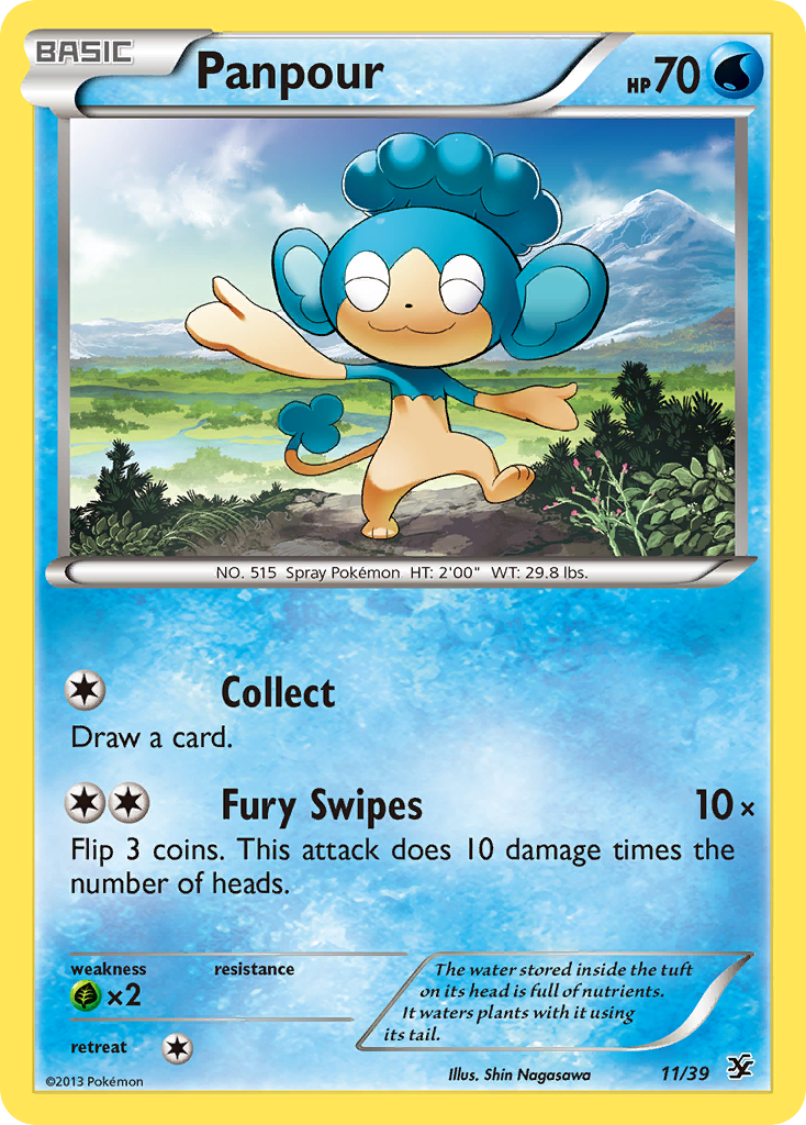 Panpour (11/39) [XY: Kalos Starter Set] | GnG Games