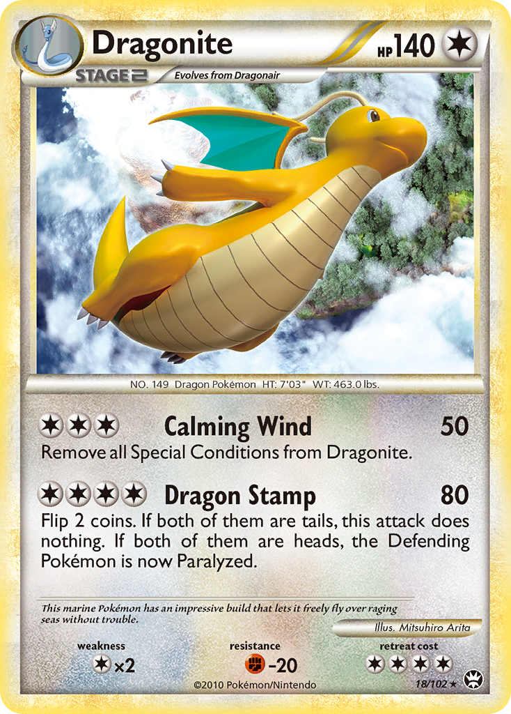 Dragonite (18/102) [HeartGold & SoulSilver: Triumphant] | GnG Games