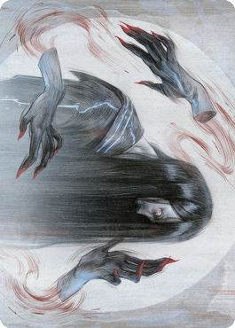Clawing Torment Art Card [Kamigawa: Neon Dynasty Art Series] | GnG Games