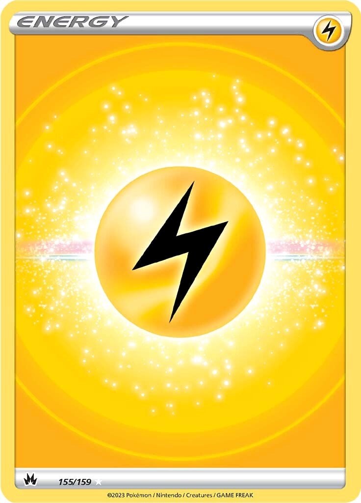 Lightning Energy (155/159) (Texture Full Art) [Sword & Shield: Crown Zenith] | GnG Games