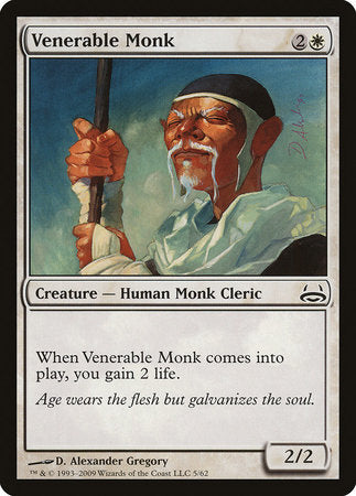 Venerable Monk [Duel Decks: Divine vs. Demonic] | GnG Games