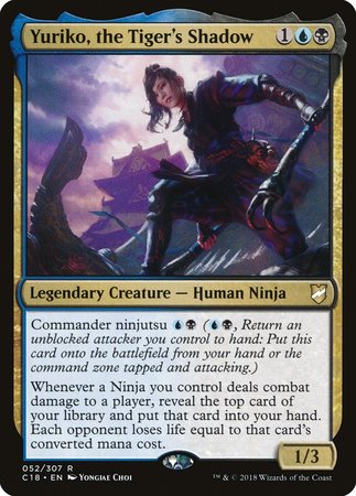 Yuriko, the Tiger's Shadow [Commander 2018] | GnG Games