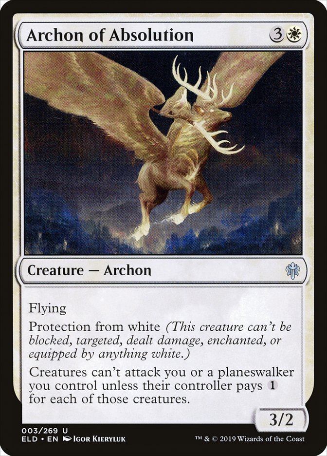 Archon of Absolution [Throne of Eldraine] | GnG Games