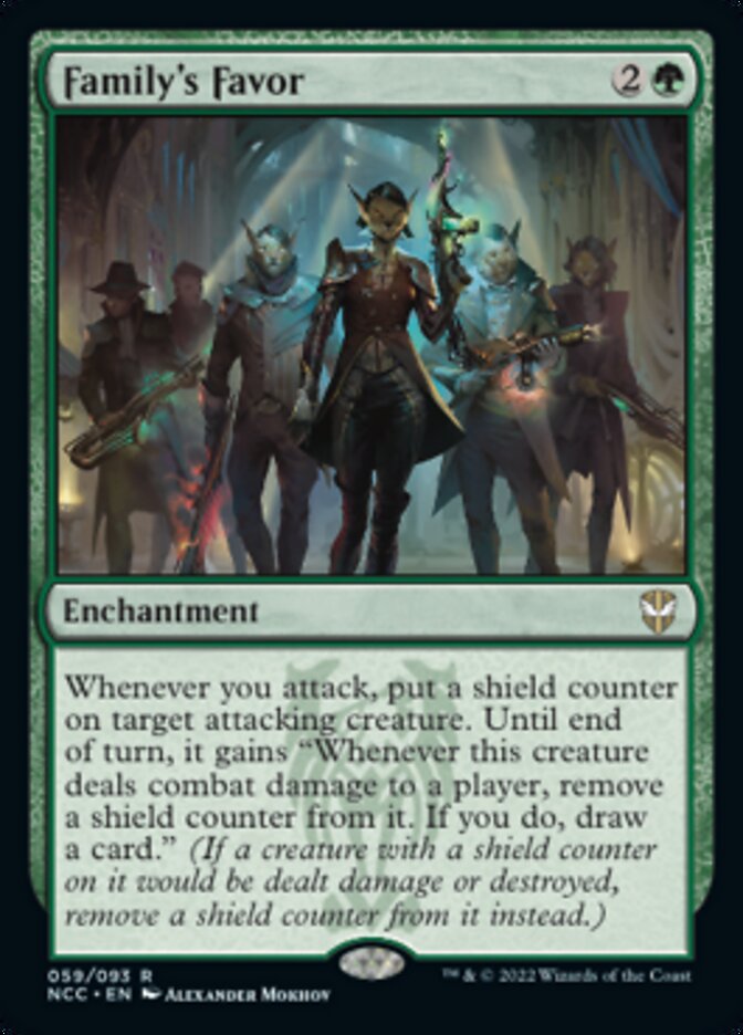 Family's Favor [Streets of New Capenna Commander] | GnG Games