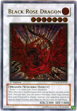 Black Rose Dragon (UTR) [CSOC-EN039] Ultimate Rare | GnG Games