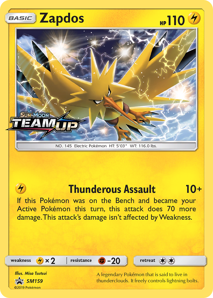 Zapdos (SM159) [Sun & Moon: Black Star Promos] | GnG Games