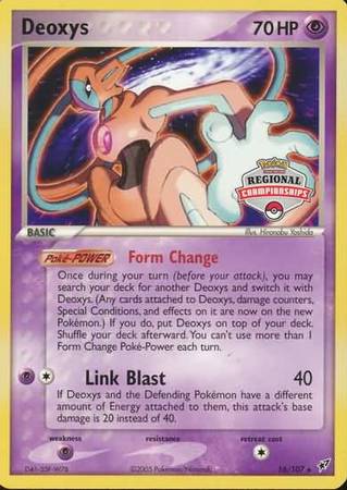 Deoxys (16/107) (Championship Promo) [EX: Deoxys] | GnG Games