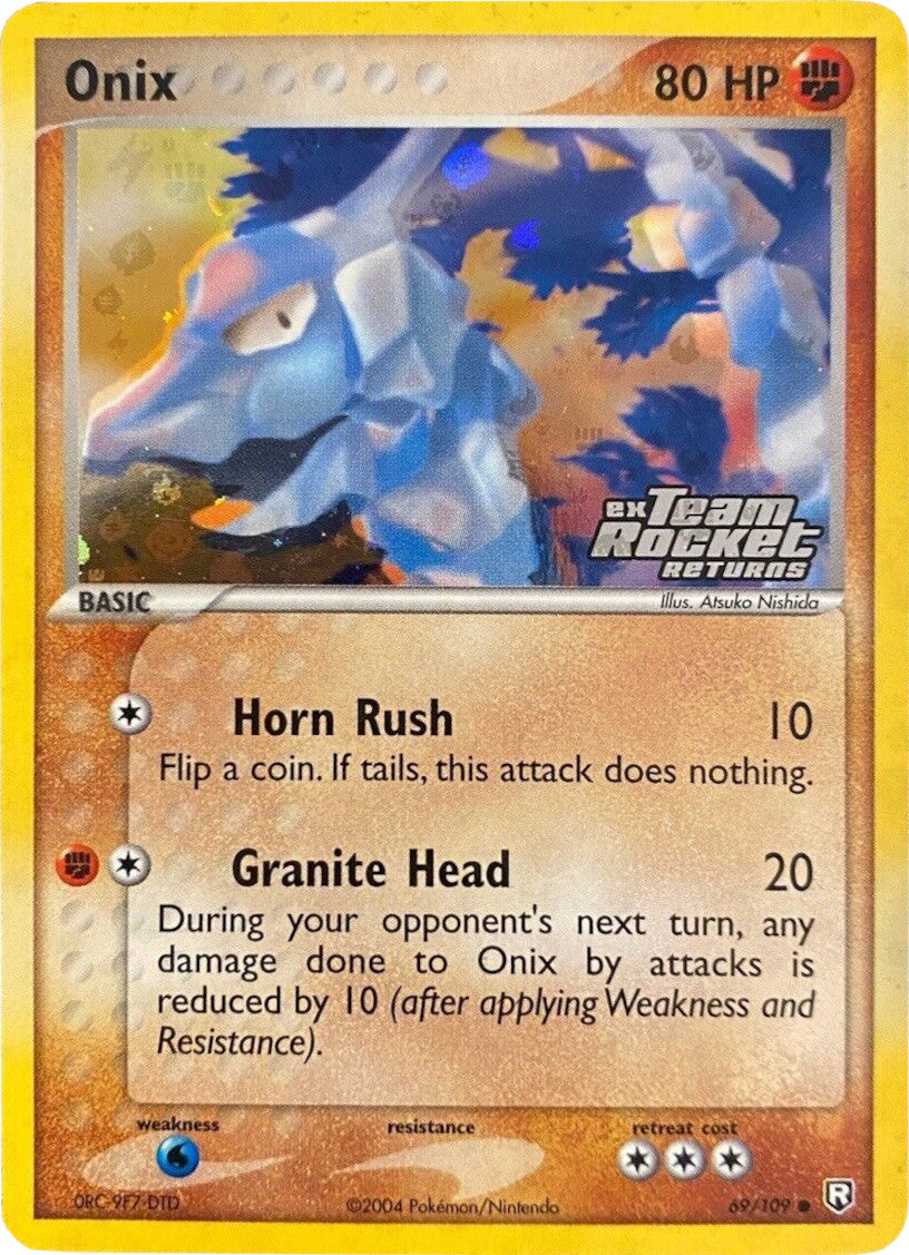 Onix (69/109) (Stamped) [EX: Team Rocket Returns] | GnG Games