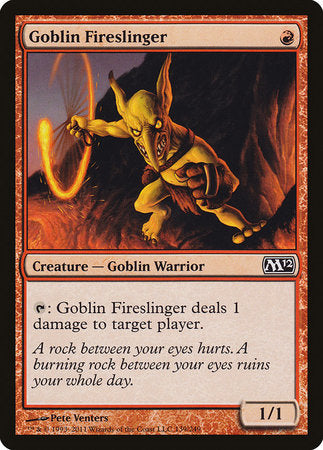 Goblin Fireslinger [Magic 2012] | GnG Games