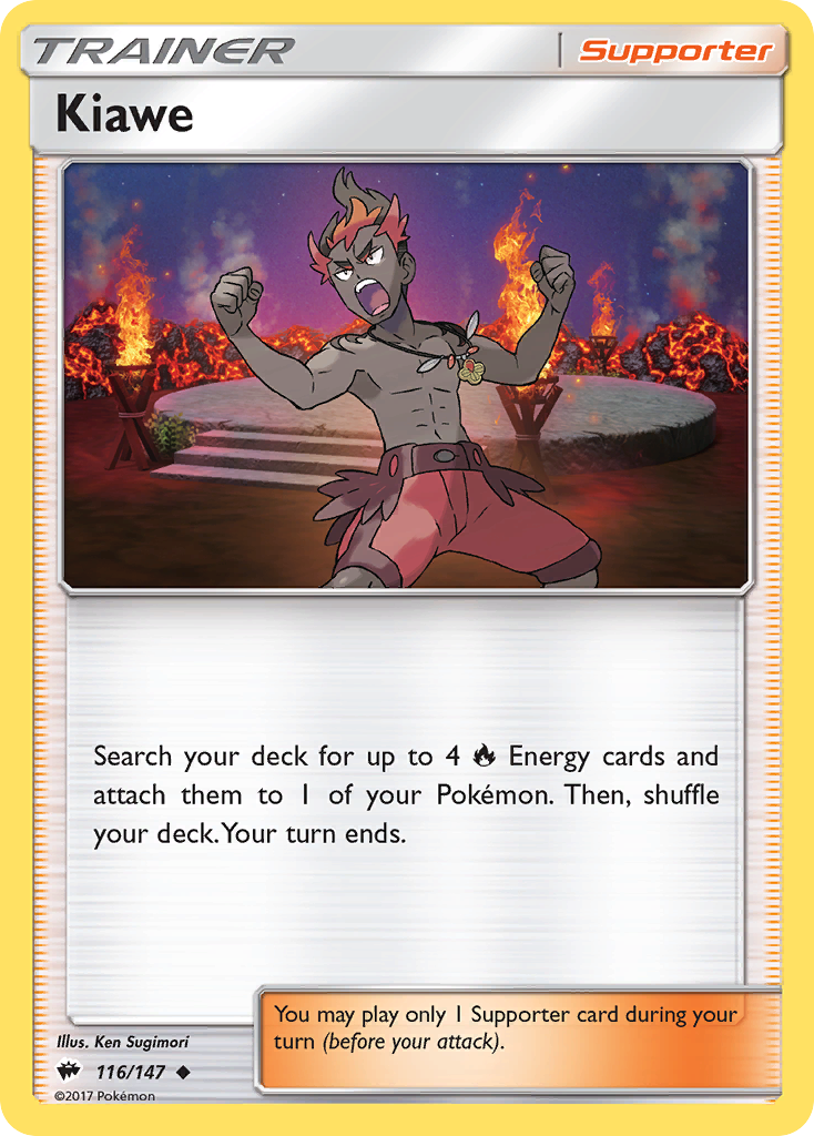 Kiawe (116/147) [Sun & Moon: Burning Shadows] | GnG Games