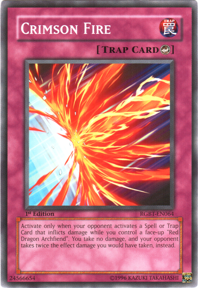 Crimson Fire [RGBT-EN064] Common | GnG Games