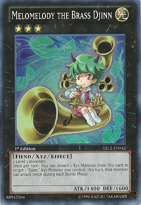 Melomelody the Brass Djinn [YS12-EN042] Super Rare | GnG Games